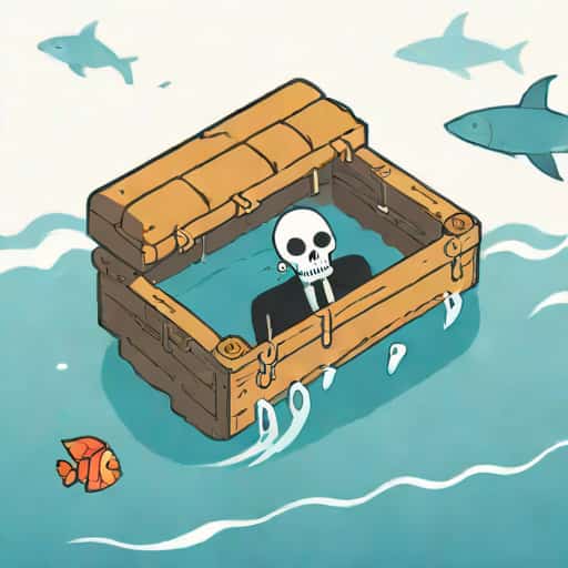 Moribund In An Underwater Coffin