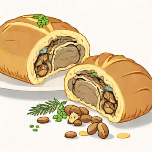 Mushroom And Stilton Wellington
