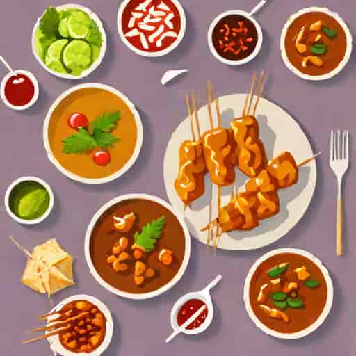 Nasi Pepak X Satay Tenong