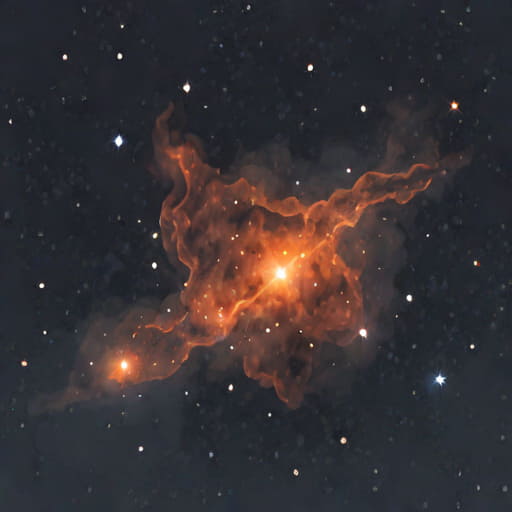 Nebula In Bootes Constellation