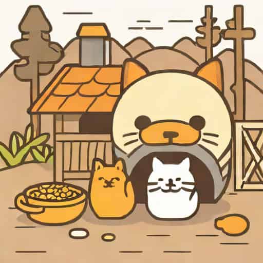 Neko Atsume Rustic Style
