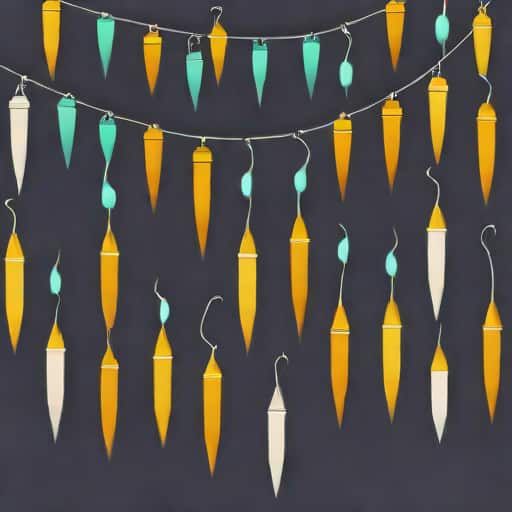 Nielfoi Icicle Christmas Lights