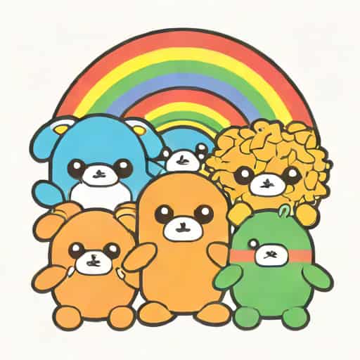 Official Rainbow Friends Plushies