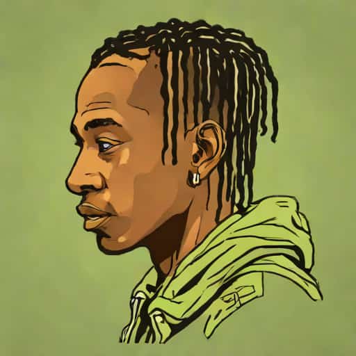 Olive Medium Travis Scott