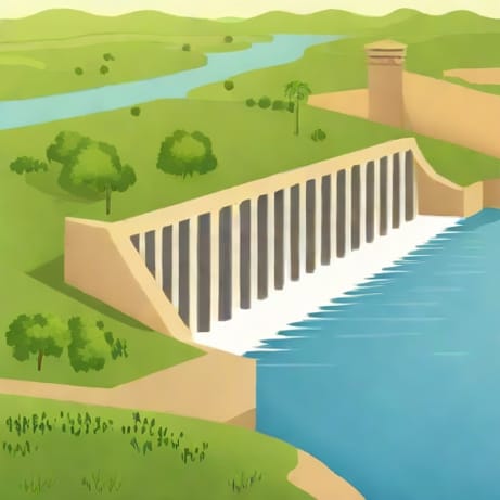 On Which River Sardar Sarovar Dam Is Built