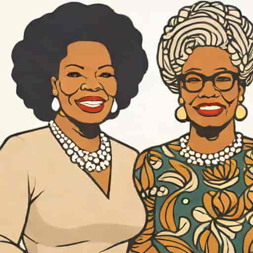 Oprah And Maya Angelou