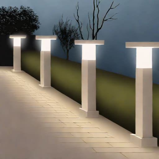 Outdoor Plinth Lights