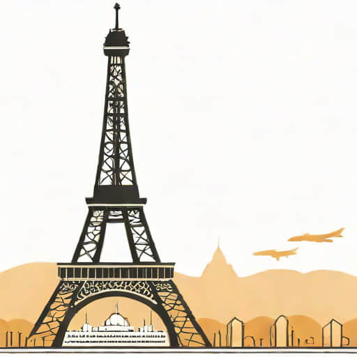 Pakistan Airlines Advert Eiffel Tower