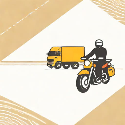 Passing A Motorcycle While Driving A Semitrailer
