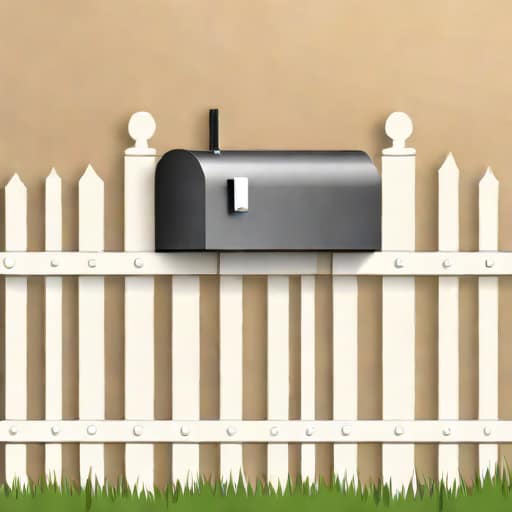 Picket Fence Letterbox