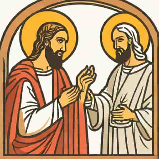 Picture Of Judas Iscariot Betraying Jesus