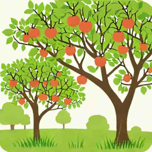 Pruning Overgrown Apple Trees