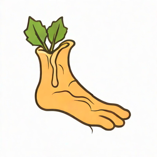 Pulled Out Plantar Wart Root