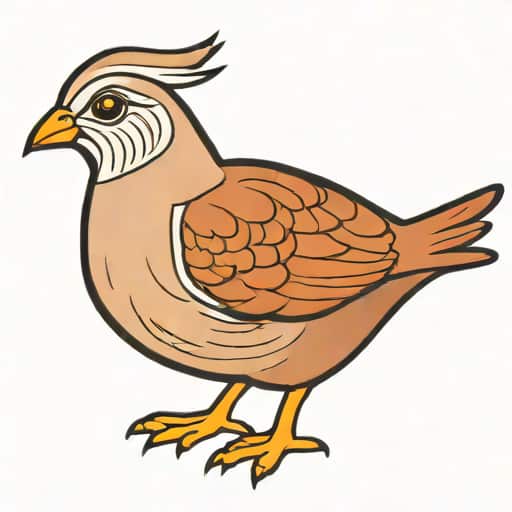 Quail With Crooked Neck