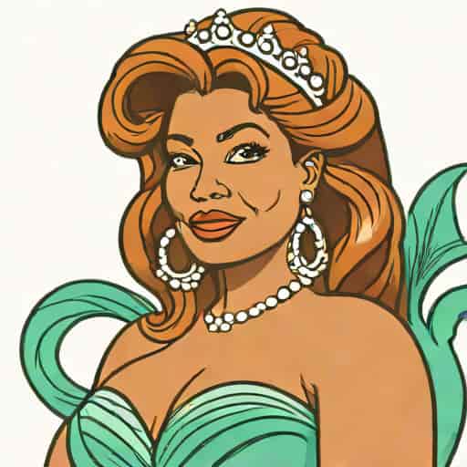 Queen Latifah Little Mermaid