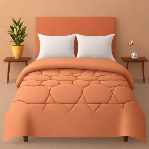 Queen Terracotta Comforter