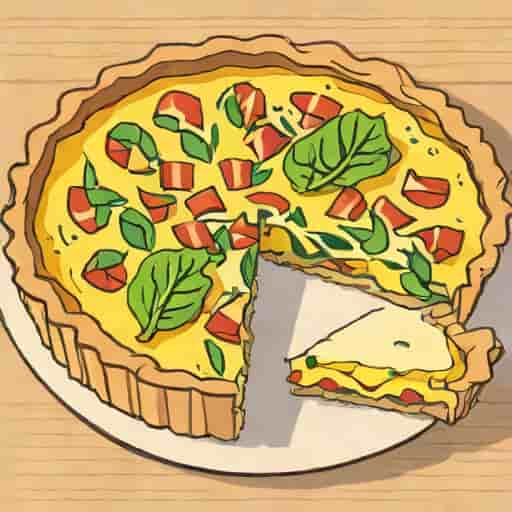 Quiche With Spinach And Bacon