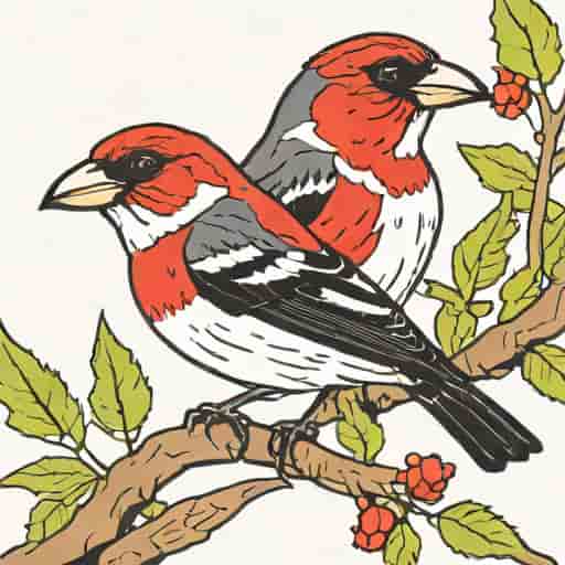 Ruby Breasted Grosbeak