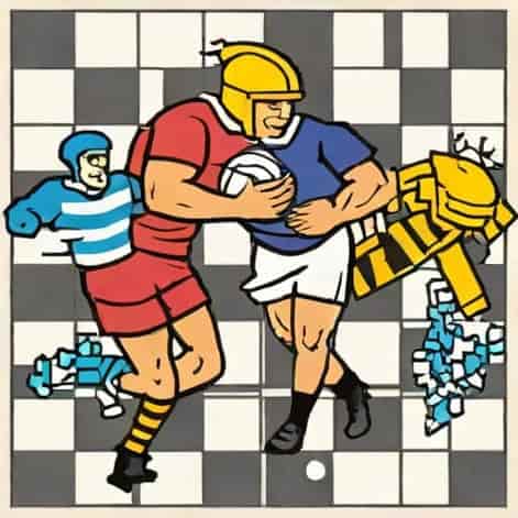 Rugby Scuffle Crossword Clue
