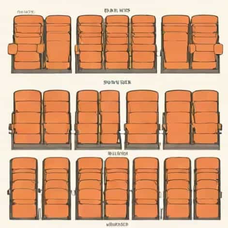 Seating Chart Saroyan Theater