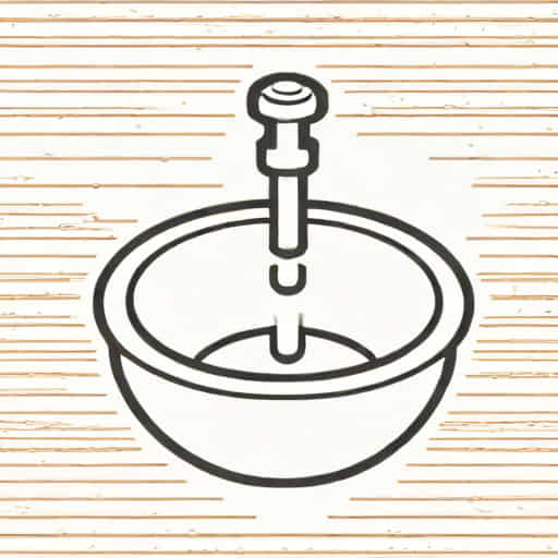 Slotted Click Clack Basin Waste