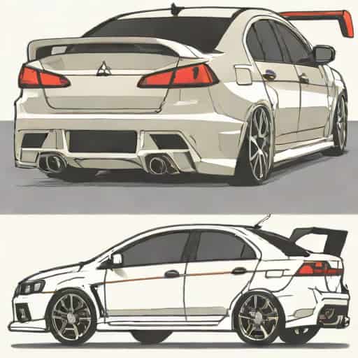 Spoiler Mitsubishi Lancer