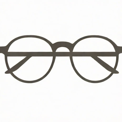 Squarish Oval Glasses