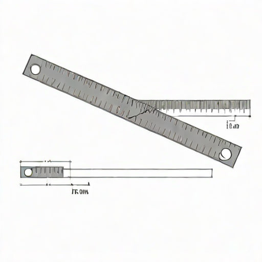 Straight Edge Method For Measuring Straightness