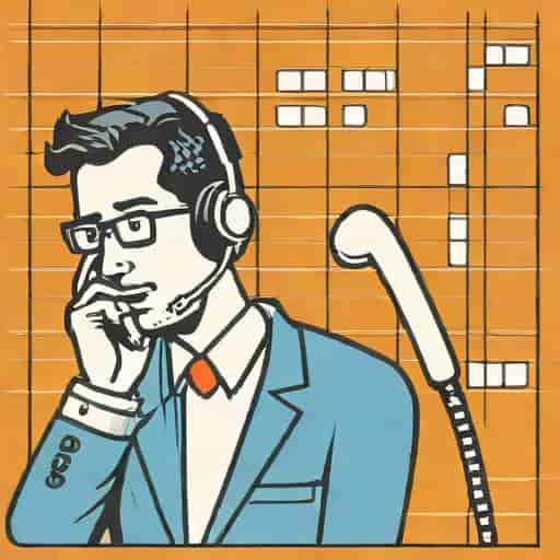 Telephonist Who Works In The Theatre Crossword Clue