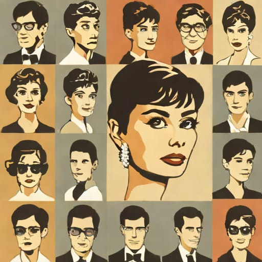 The Audrey Hepburn Story Cast