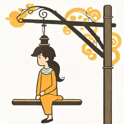 The Girl Under The Lamplight
