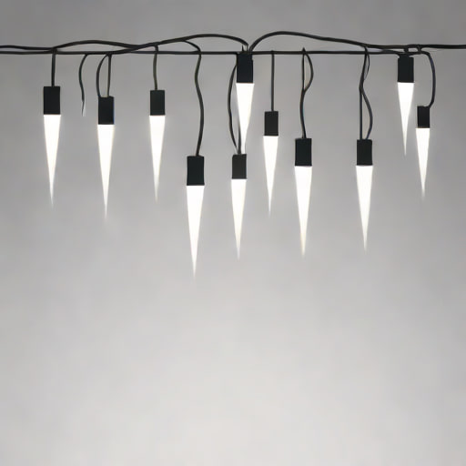 Twinkly Icicle Lights