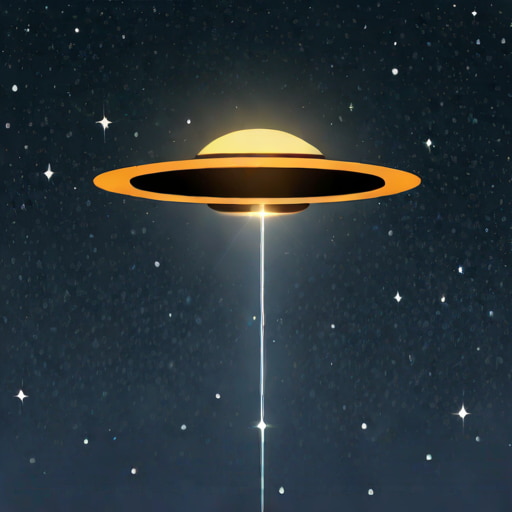 Ufo Hurtling Through Our Galaxy