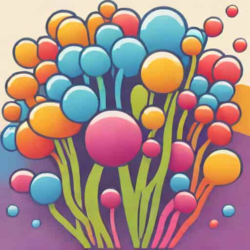 Ultra Rainbow Bubble Tip Anemone