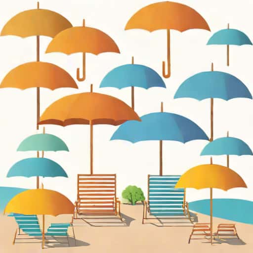 Under The Umbrellas Shade Puzzle