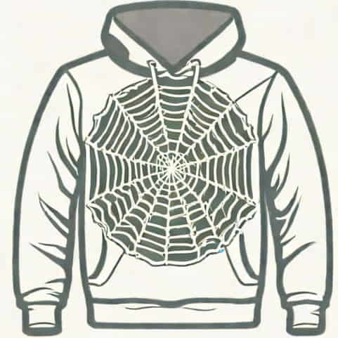 Urban Outfitters Spiderweb Hoodie