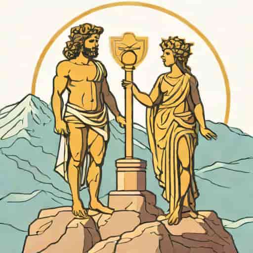 Venus And Apollo On Mount Parnassus