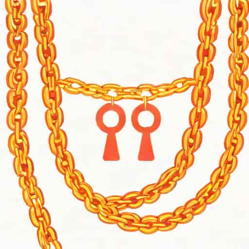 Vermillion And Nuptial Chain