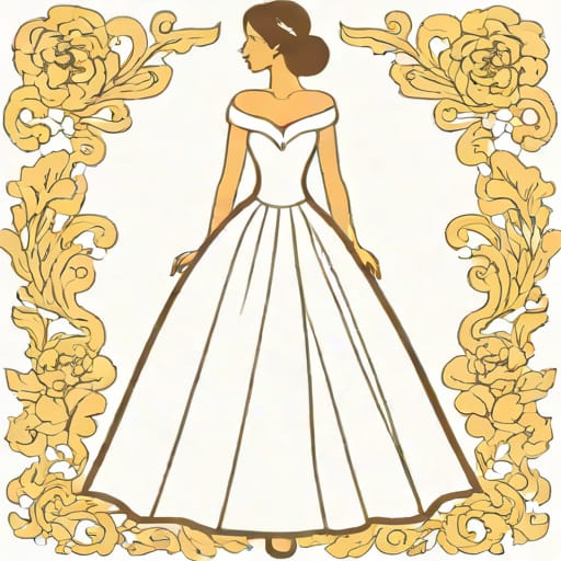 Vintage Eve Of Milady Wedding Dress