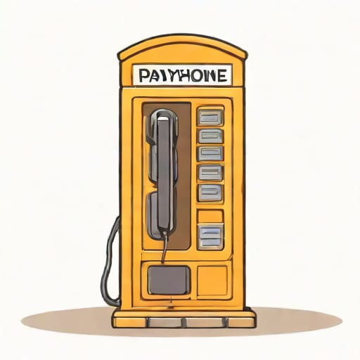 Vintage Payphone Booth