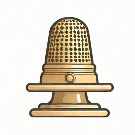 Vintage Thimble Shelf
