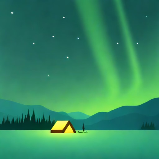 Visible Northern Lights