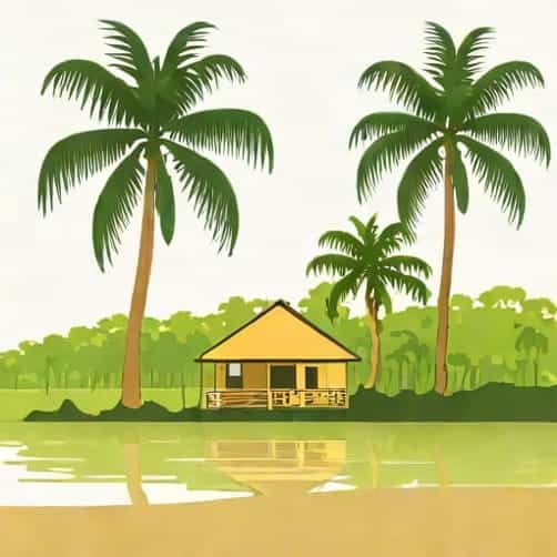 Wakenaam Island Essequibo Guyana
