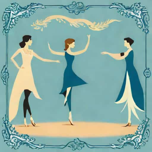 Wedgewood Blue Gavotte Sequence Dance