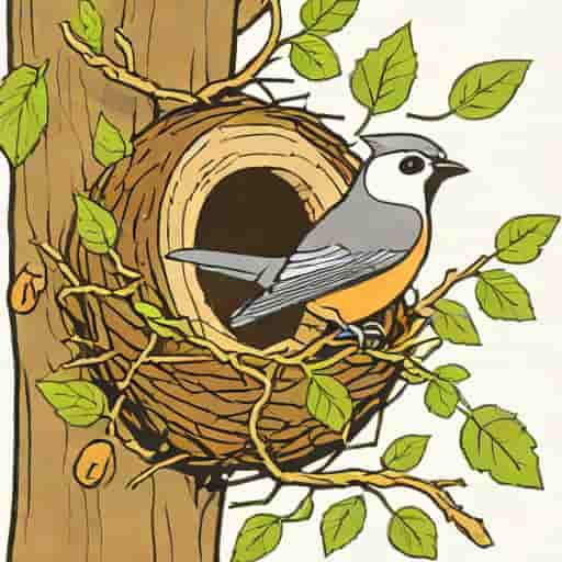Where Do Tufted Titmouse Nest