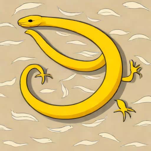 Yellow Bellied Legless Lizard