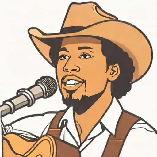 Young Biracial Country Singer