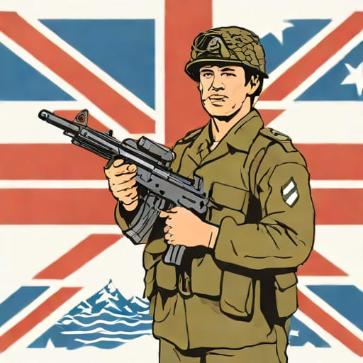 Youngest Soldier In Falklands War