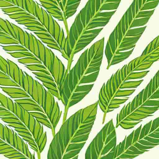 Zamioculcas Zamiifolia Leaf Venation