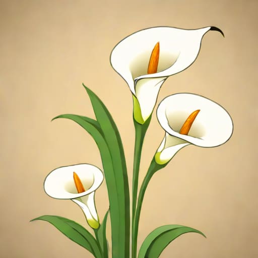 Zantedeschia Aethiopica Crowborough Arum Lily